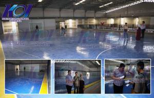 Pembuatan Lapangan Futsal Pusat Komersial KBN Cakung Cilincing Jakarta Utara Harga Murah
